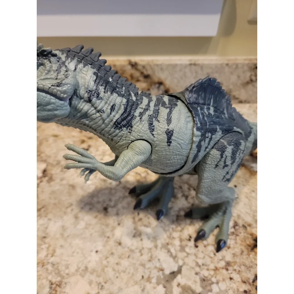 Jurassic World Dominion Strike 'N Roar Giganotosaurus Dinosaur Figure Works 23